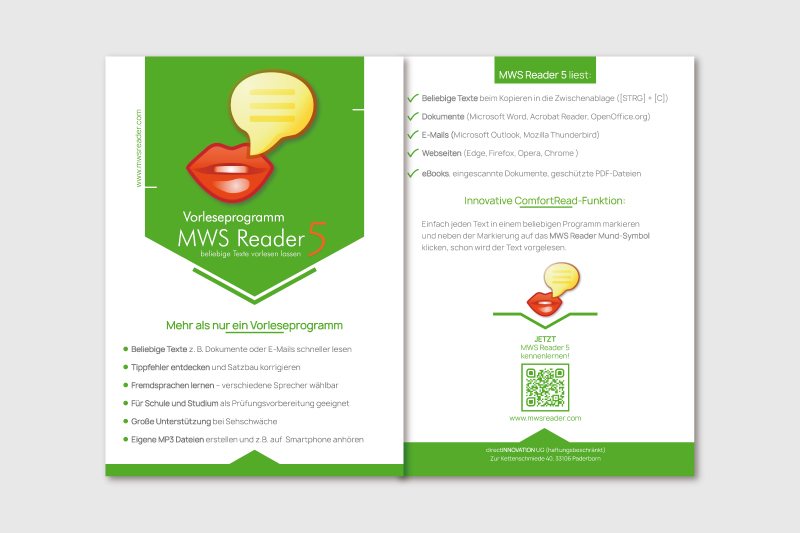 MWS Reader Flyer